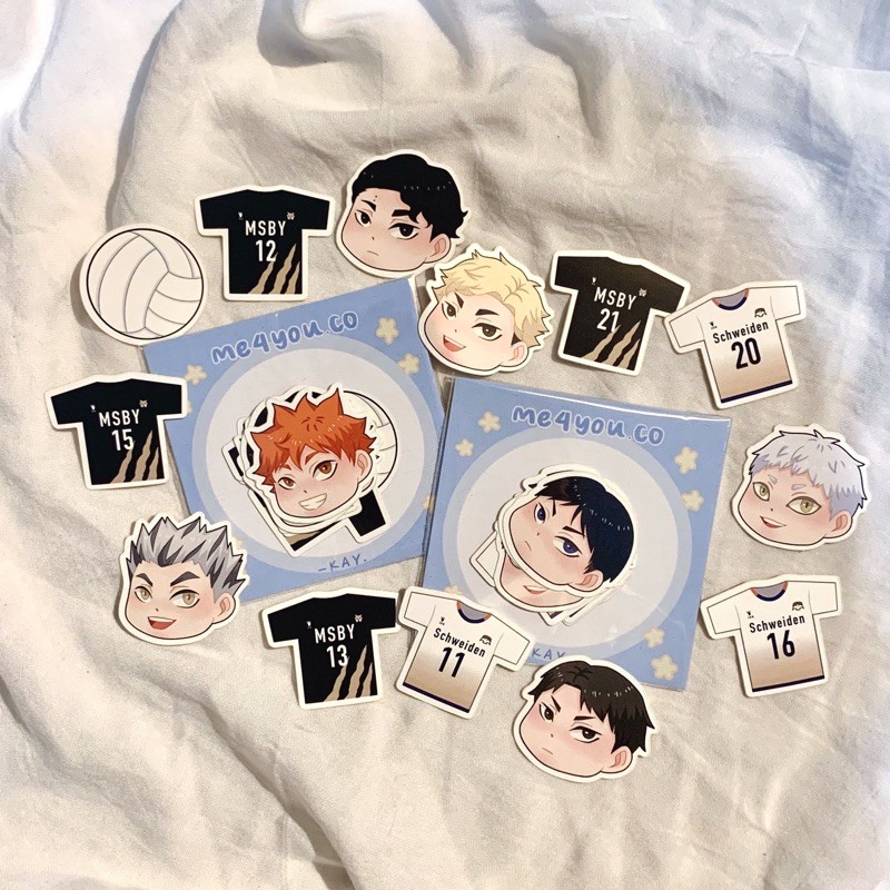 

haikyuu timeskip sticker packs