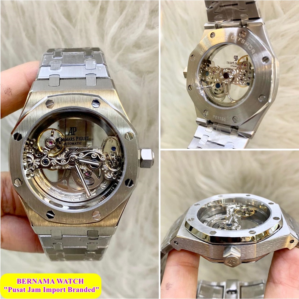 NEW  JAM TANGAN KEREN 4UD3M4R5 P16U3T THIN BRIDGE MATIC DIAMETER 42MM JAM TANGAN BRANDED LIMITED EDI