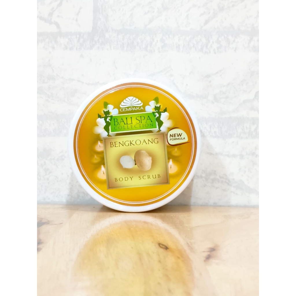Cempaka Bali Spa collection body scrub bengkoang