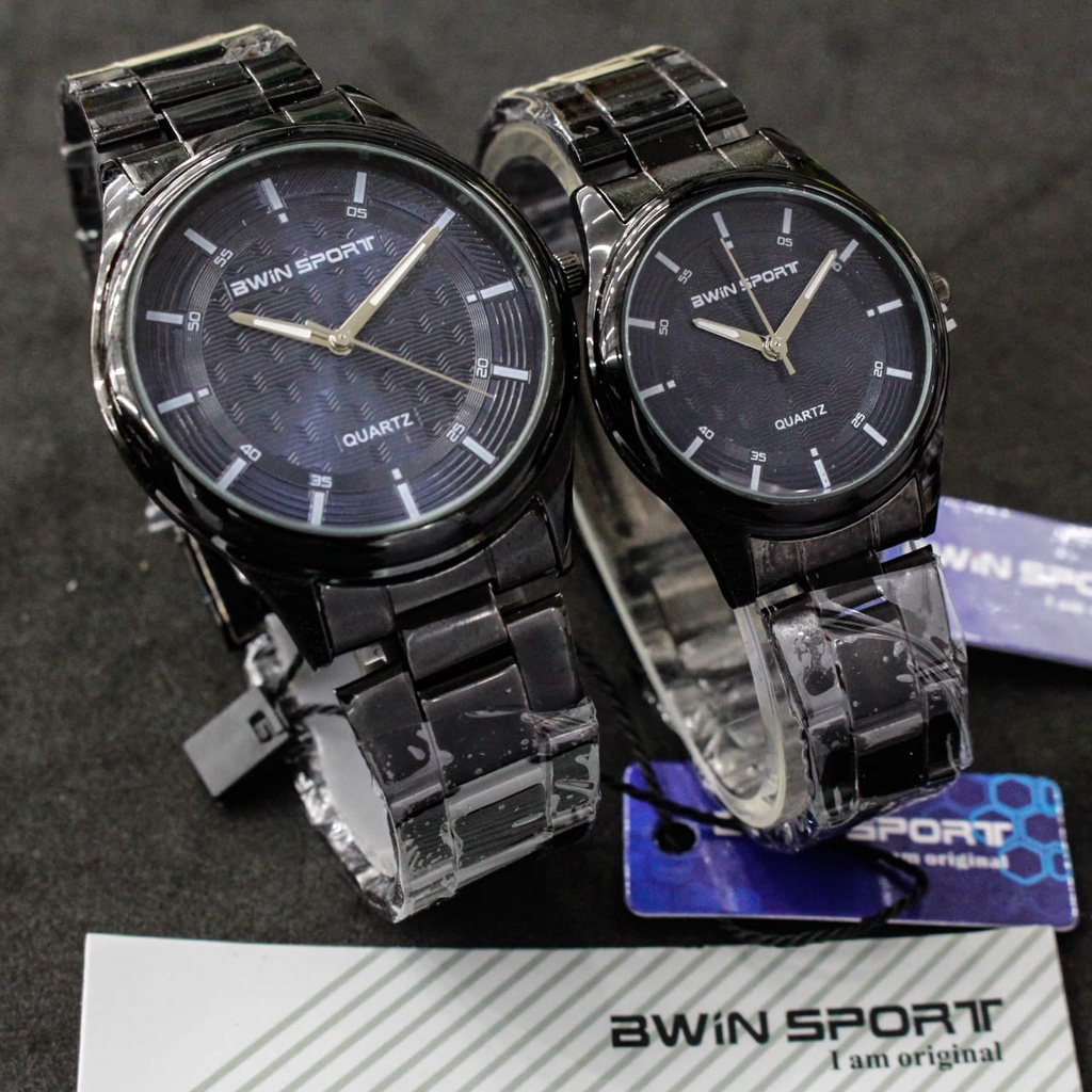 JAM TANGAN BWIN SPORT ORIGINAL RANTAI/ JAM TANGAN PRIA/WANITA BWIN SPORT ORIGINAL COMBINASI