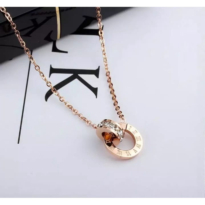 kalung titanium wanita kalung wanita asli titanium
