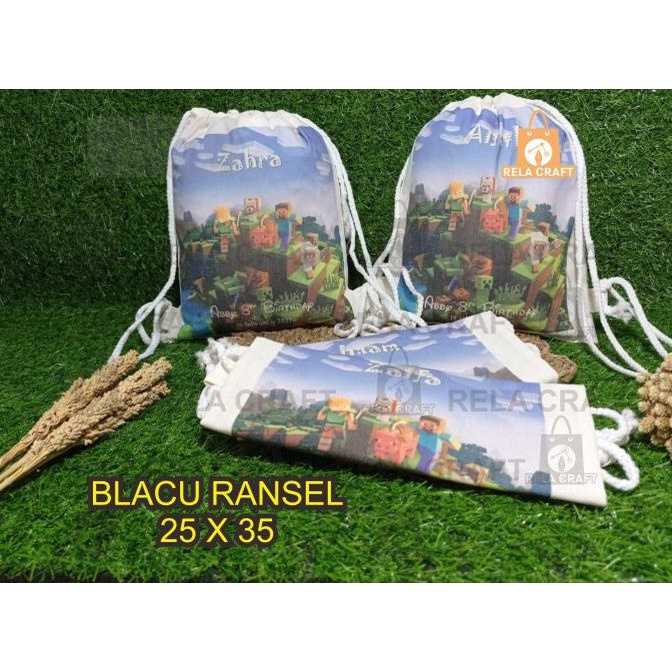 

goodie bag ulang tahun/tas ulang tahun anak/tas hampers/RANSEL 25X35F4