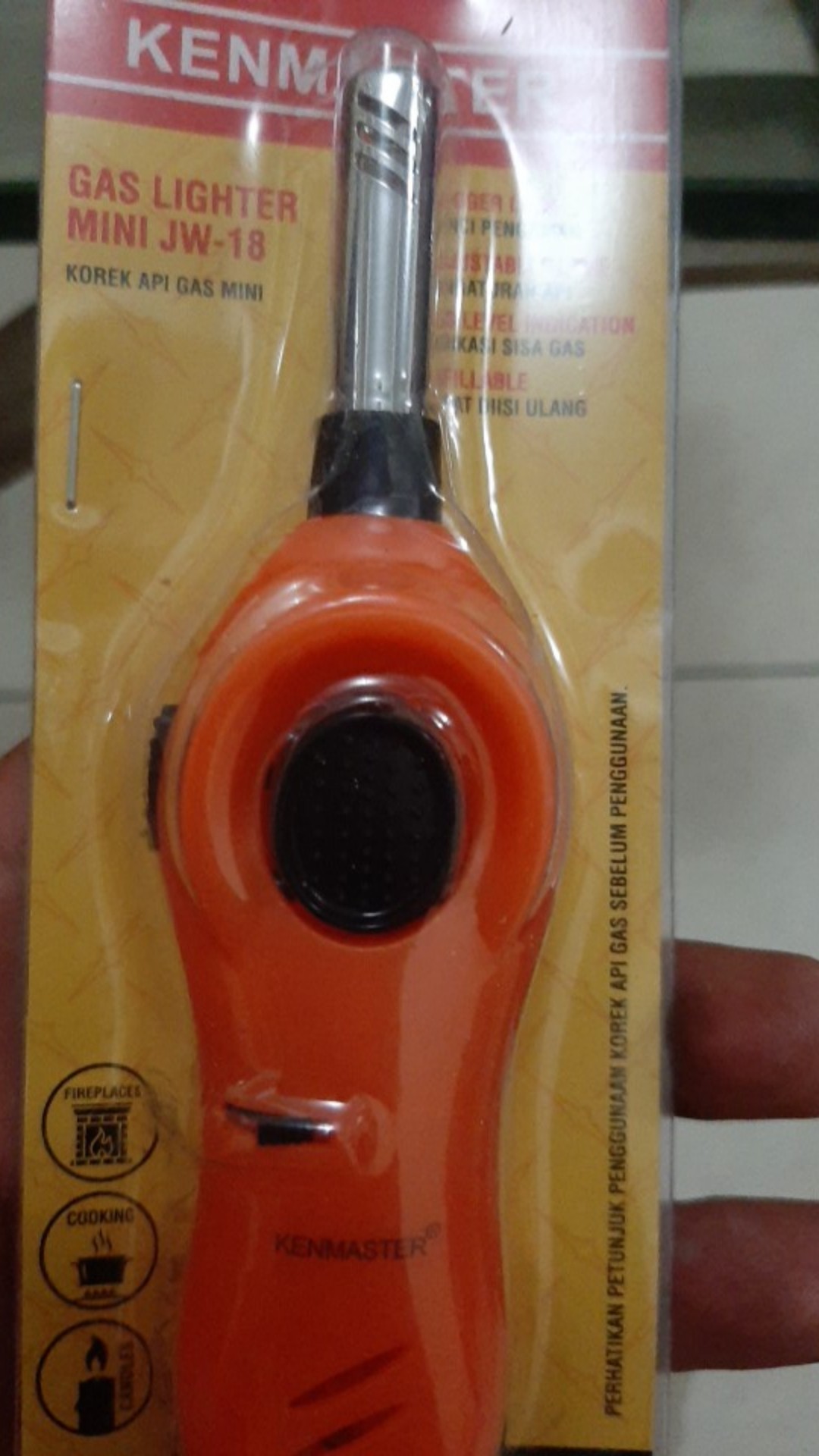 Kenmaster Jzdd 65 A Pemantik Kompor / Korek Api Gas Kecil / Gas Lighter
