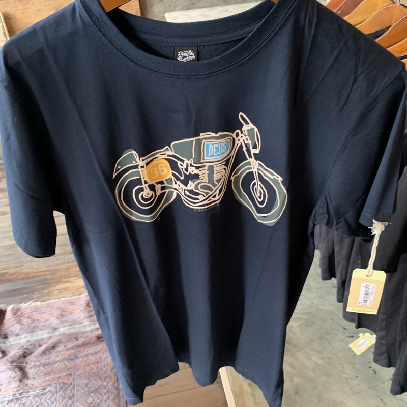 Baju Pria Deus Ex Machina Original G50 Nf Navy New