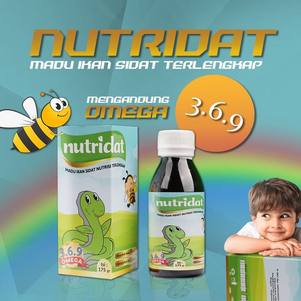 

Madu Penambah nafsu makan anak NUTRIDAT