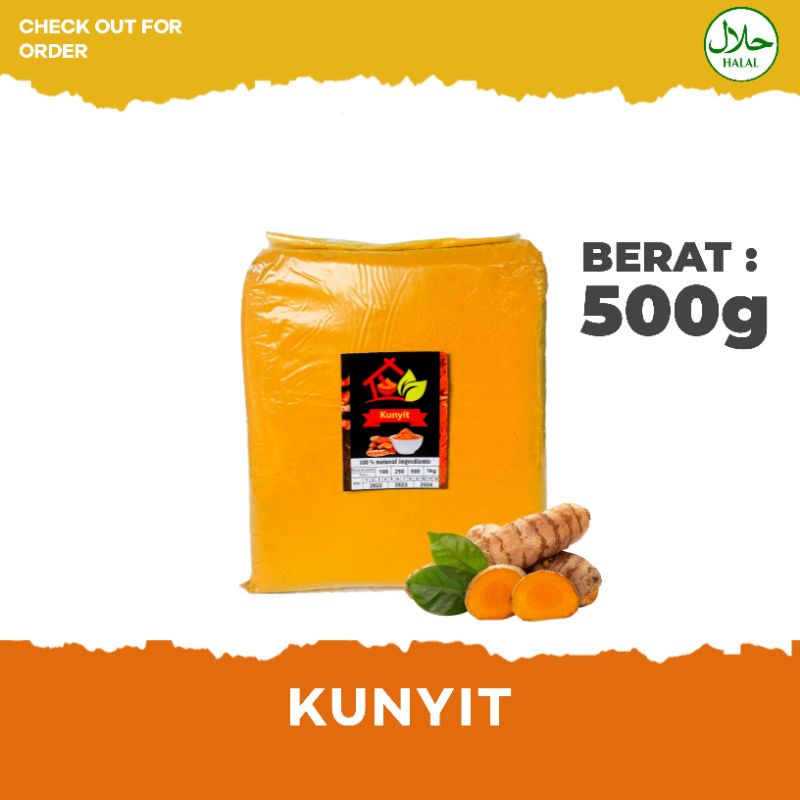 

Kunyit Bubuk [500] - Bumbu Dapur - Bubuk Minuman - Herbal | Jamu Londo