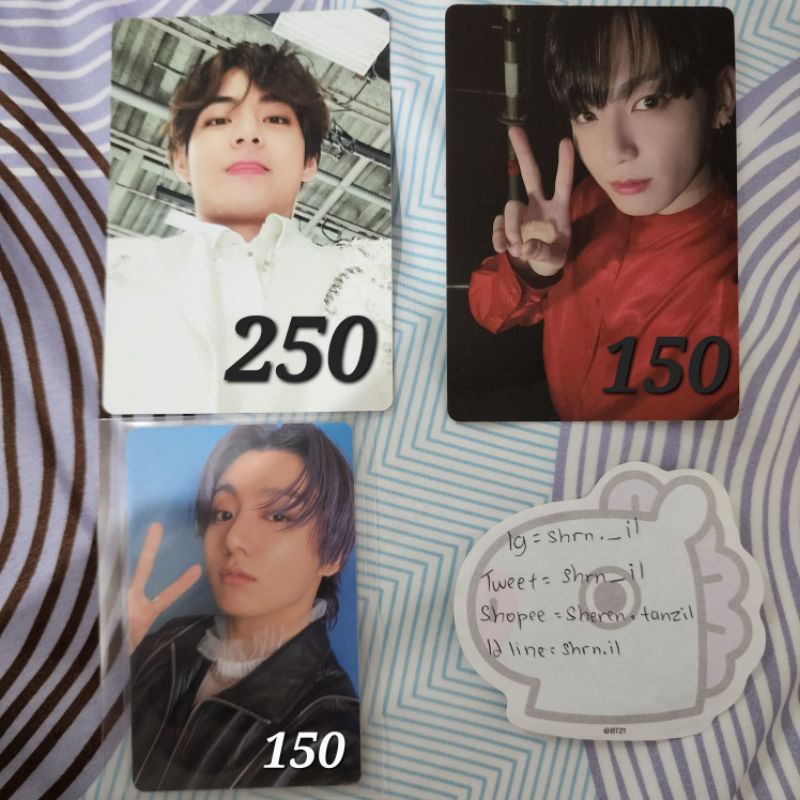 (BOOKED)Taehyung sys ring + clue