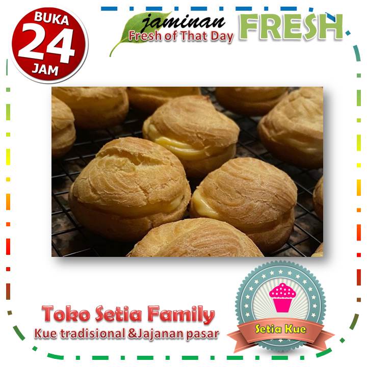 

Kue Subuh / Kue Sus / Kue Soes / Jajanan Pasar (Fresh dan Murah)