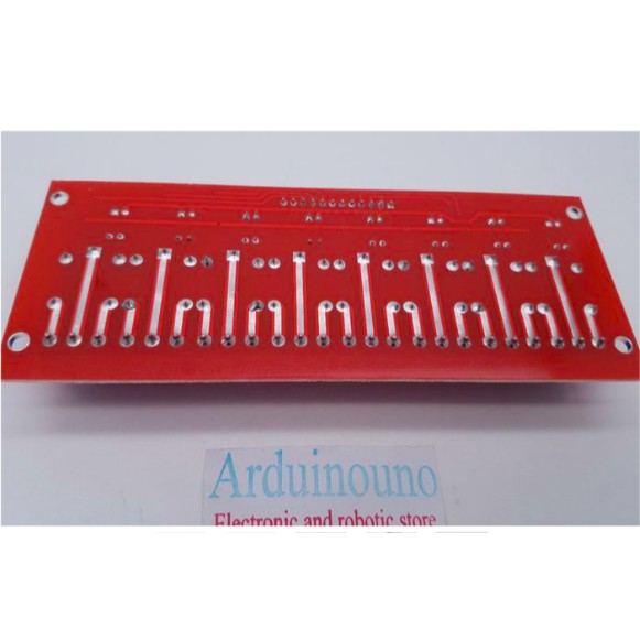 relay module 5V 8 channel high quality red board pcb KEYES brand mark