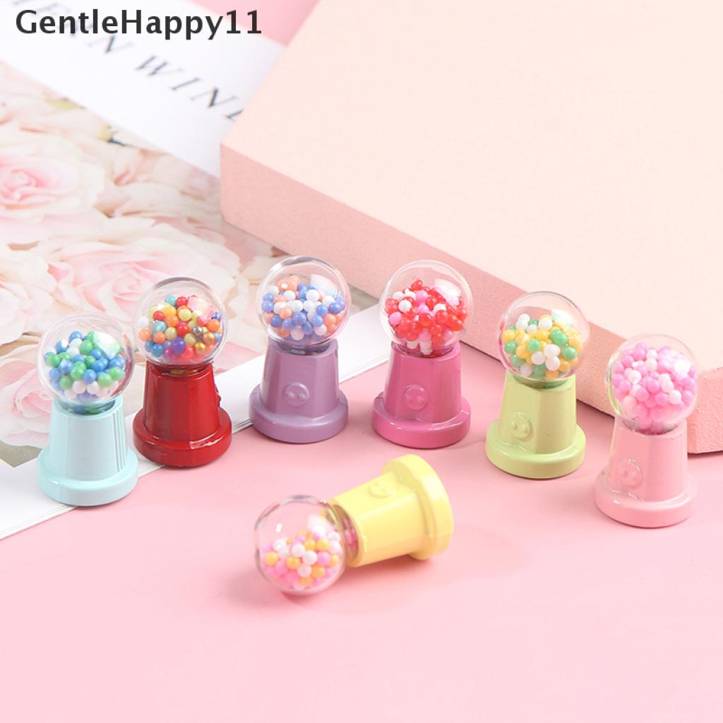 Gentlehappy1:12rumah Boneka Miniatur Mesin Permen Mini Model Mainan Perabot Dapur