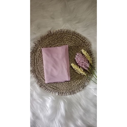 Hijab/kerudung Instan Ayana Jersey Tanpa Pet Warna Dusty Pink
