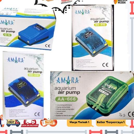 ۩ PAKET LENGKAP AMARA AERATOR 2 Lubang Airator Amara Aquarium hydroponik hidroponik Oksigen ✷