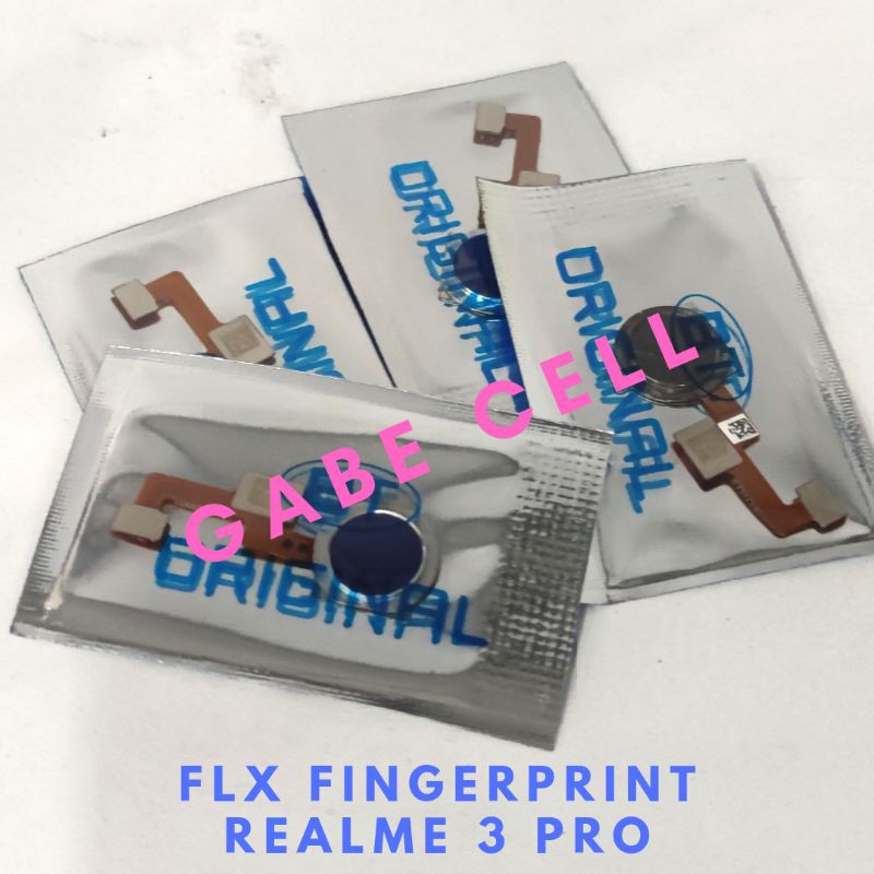FLEXIBLE FINGERPRINT SIDIK JARI REALME 3 PRO