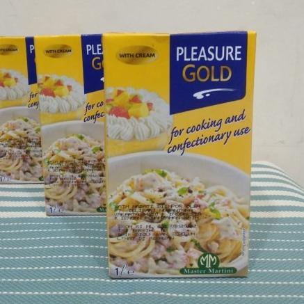 

♡ Krim Masak dairy serbaguna - Cooking Cream UHT Pleasure Gold 1 L ♘