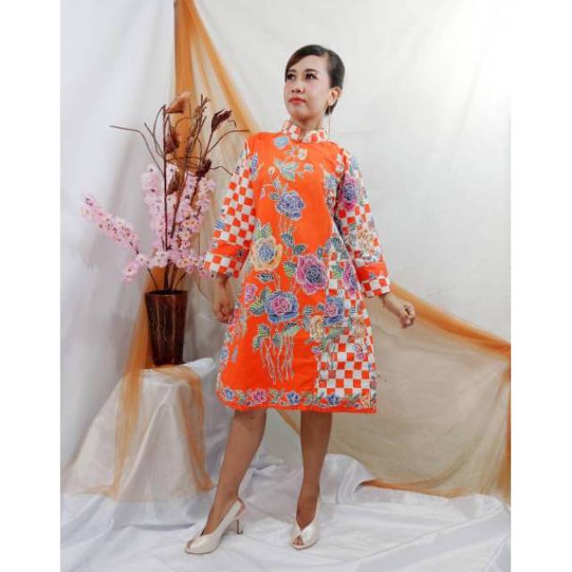 Dress Batik Encim | Baju Batik Wanita Best Seller