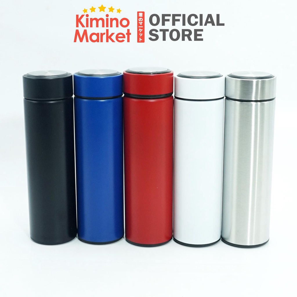 Botol Minum Termos 600 ML Polos Drink Bottle Water Stainless Steel Vaccum