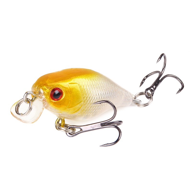 Umpan Mancing Mini Minnow Lure 1Pcs 4cm/4.6g Fish bait Buzz Bait Lure Gewang Spinner Bait CrankSet Fishing Accessories SwimBait Lure Plastic Bait Fishing Bait Set Fishing Gear Top Water Lure Lure For Fishing Floating Fishing Lure CrankBait Fishing Bait