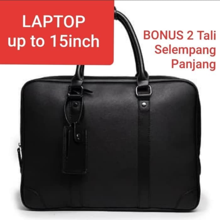『Shopee 12.12』Vf-695 Tas Pinggang Pria Dompet Hp Kecil Kulit Asli ND409  Kantor Kerja Hitam Keren