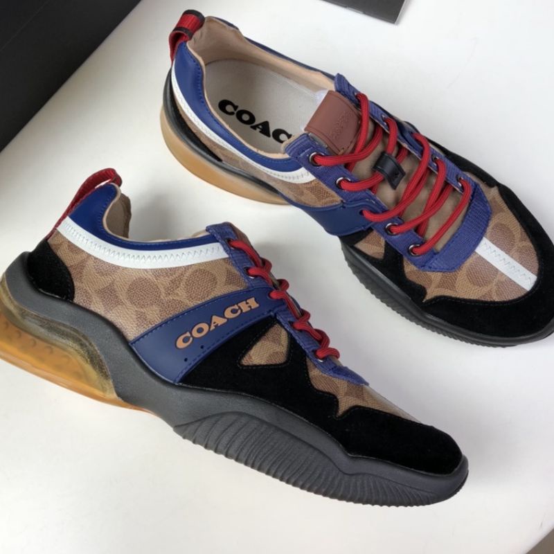 COACH Men's Sneakers sepatu ORIGINAL FO ORI AUTHENTIC