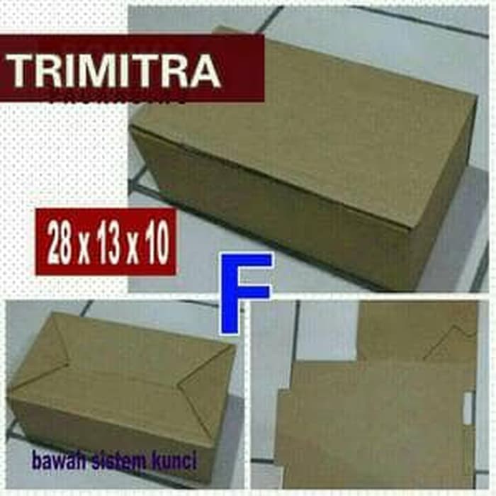 

KARDUS PACKING TIPE F " PELANGI " 28 X 13 X 10 CM