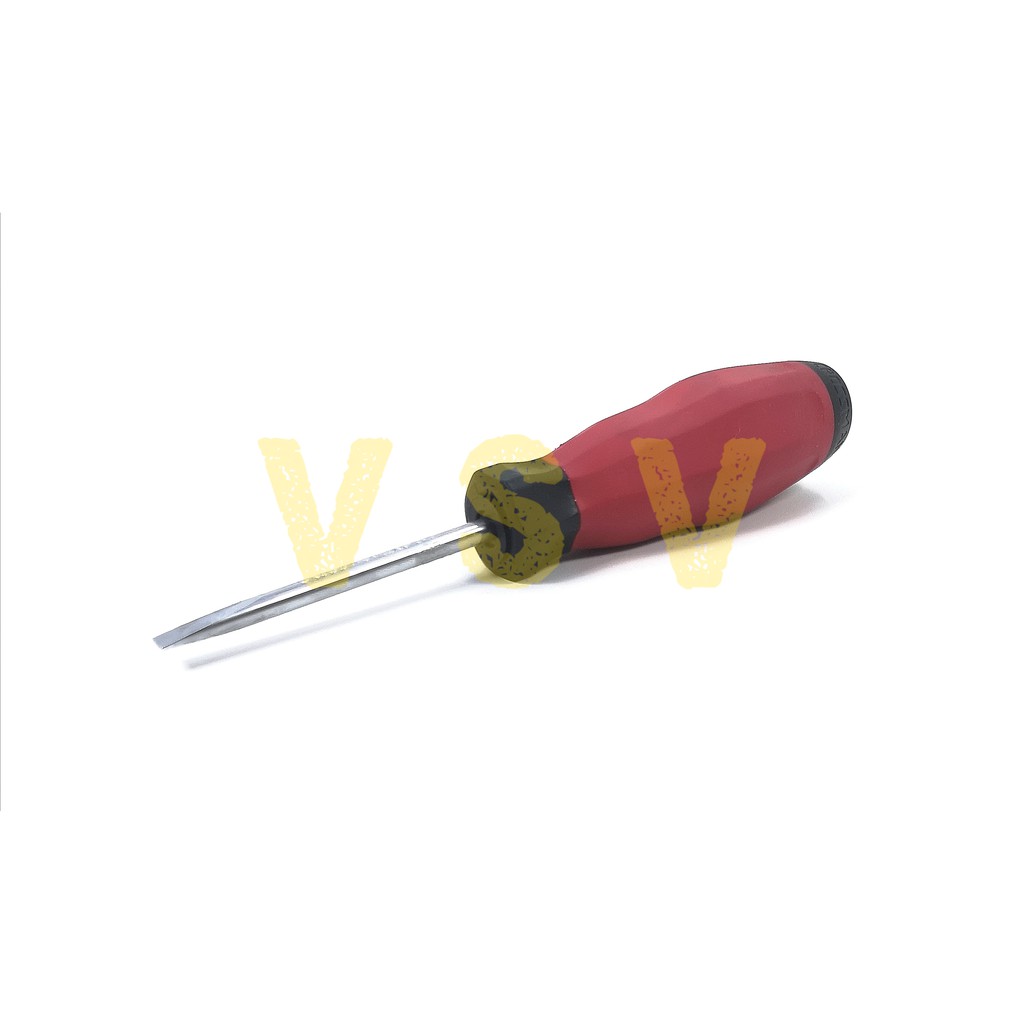 GESTAR Non Slip screwdriver (-)5x75mm Obeng gagang karet Obeng minus