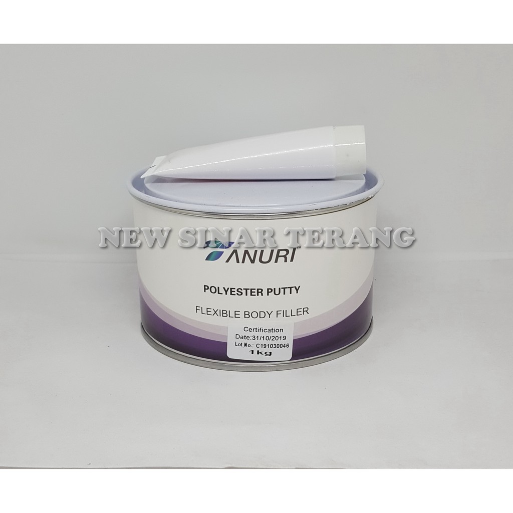 Dempul Mobil TANURI | TANURI Polyester Putty 1 Kg