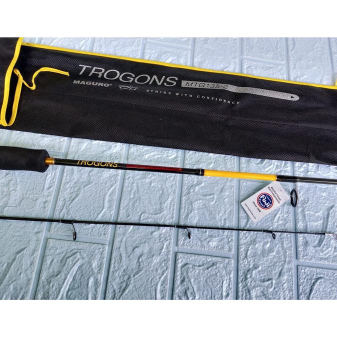 TERMURAH Joran Spinning Maguro Trogons 135 Cm Line 4-12 Lbs Joran Pancing