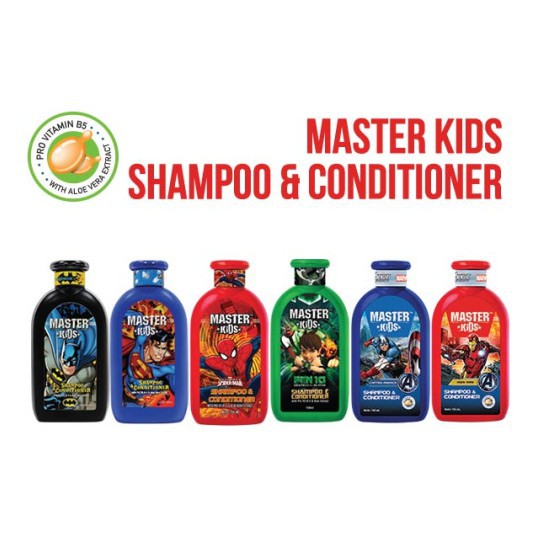 Master Kids Shampoo &amp; Conditioner 150ml