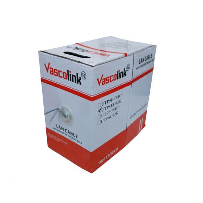 Vascolink CAT5E CCA Grey Kabel LAN [305 m]