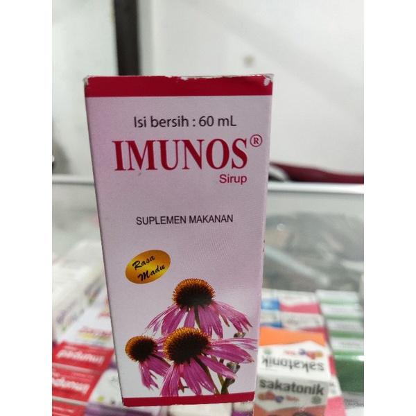 IMUNOS sirup suplemen makanan vitamin anak 60ml rasa madu