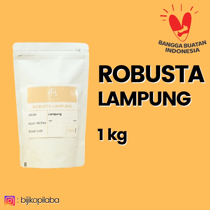 

Kopi Robusta LAMPUNG PREMIUM 1 KG