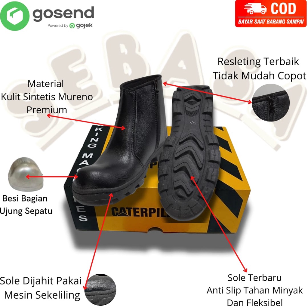 sepatu safety sebasa cocok untuk keja