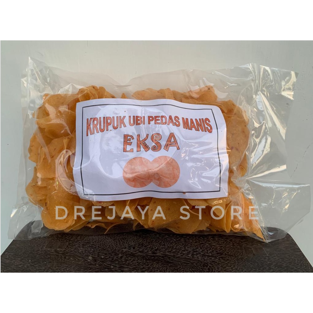 

Kerupuk/Krupuk Ubi Pedas Manis Eksa