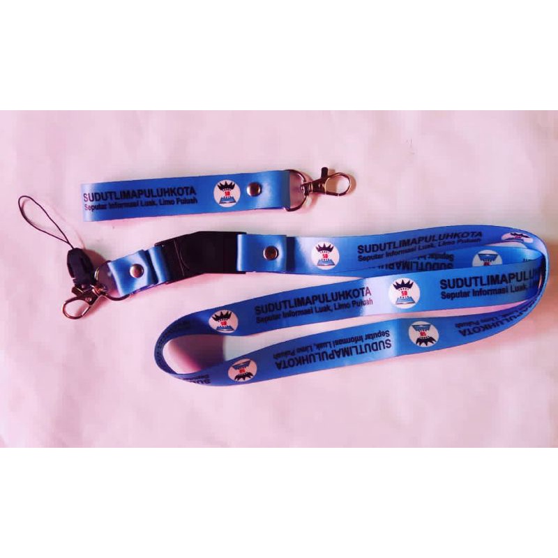 

Keyholder dan Lanyard SudutLimaPuluhKota