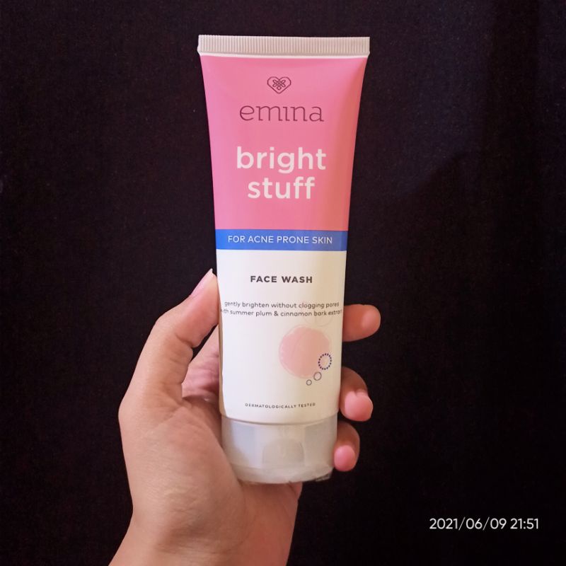 Jual Emina Bright Stuff Face Wash For Acne Prone Skin 50ml 100 ml