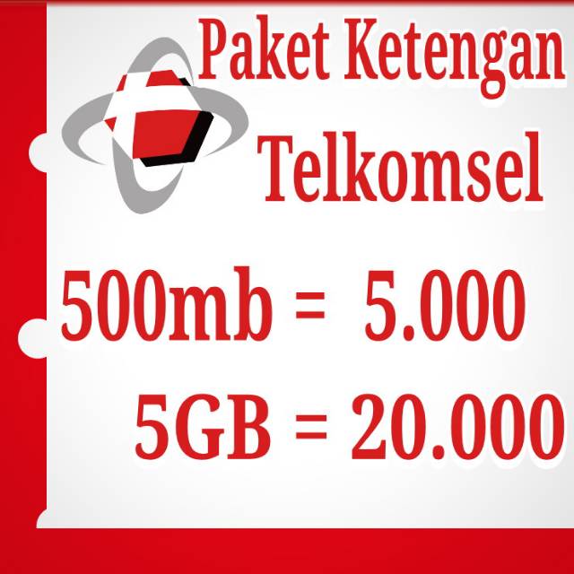 Paket Kuota Harian Ketengan Telkomsel 500mb 5gb , 1hari 3hari 7hari