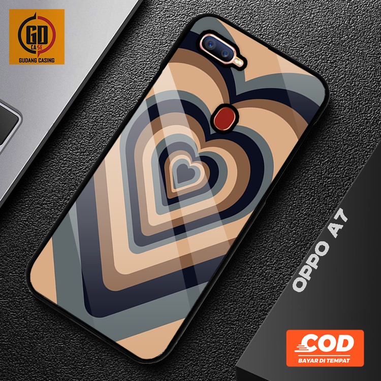 Case Oppo A7  Terbaru - Gudang Casing [ LUV ] Oppo A7 - Case Hp - Casing Hp - Softcase Glossy - Soft
