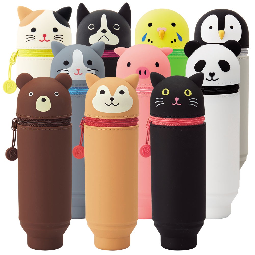 

LIHIT LAB. Punilabo Stand Pen Case A-7712 Tempat Pensik Pencil Case Tepak