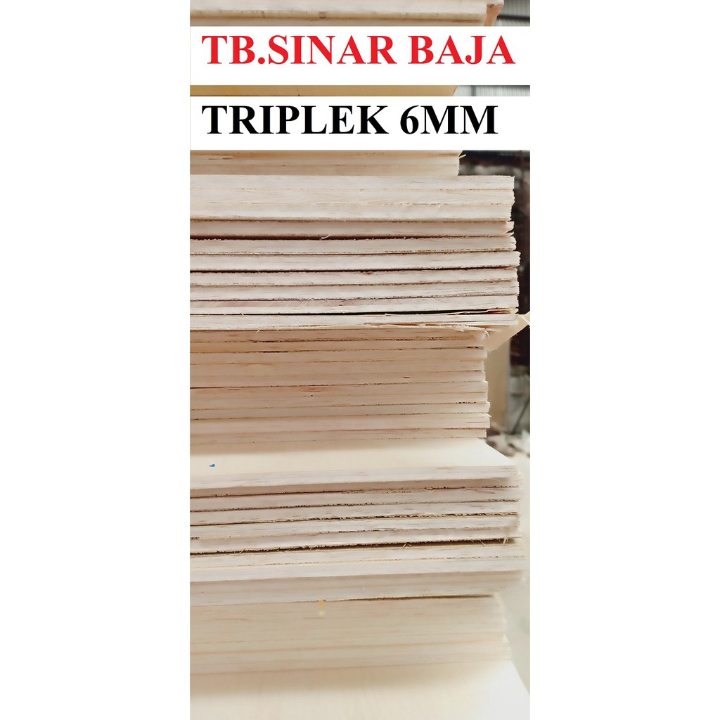 Triplek 6 MM / Papan Triplek 6 MM