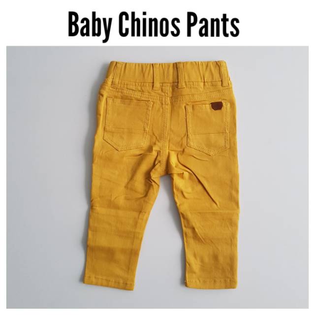 Celana Chinos Bayi Baby Pants Panjang Cino Jalan Pergi Formal Bahan Anak 6 9 12 18 Bulan 1 Tahun