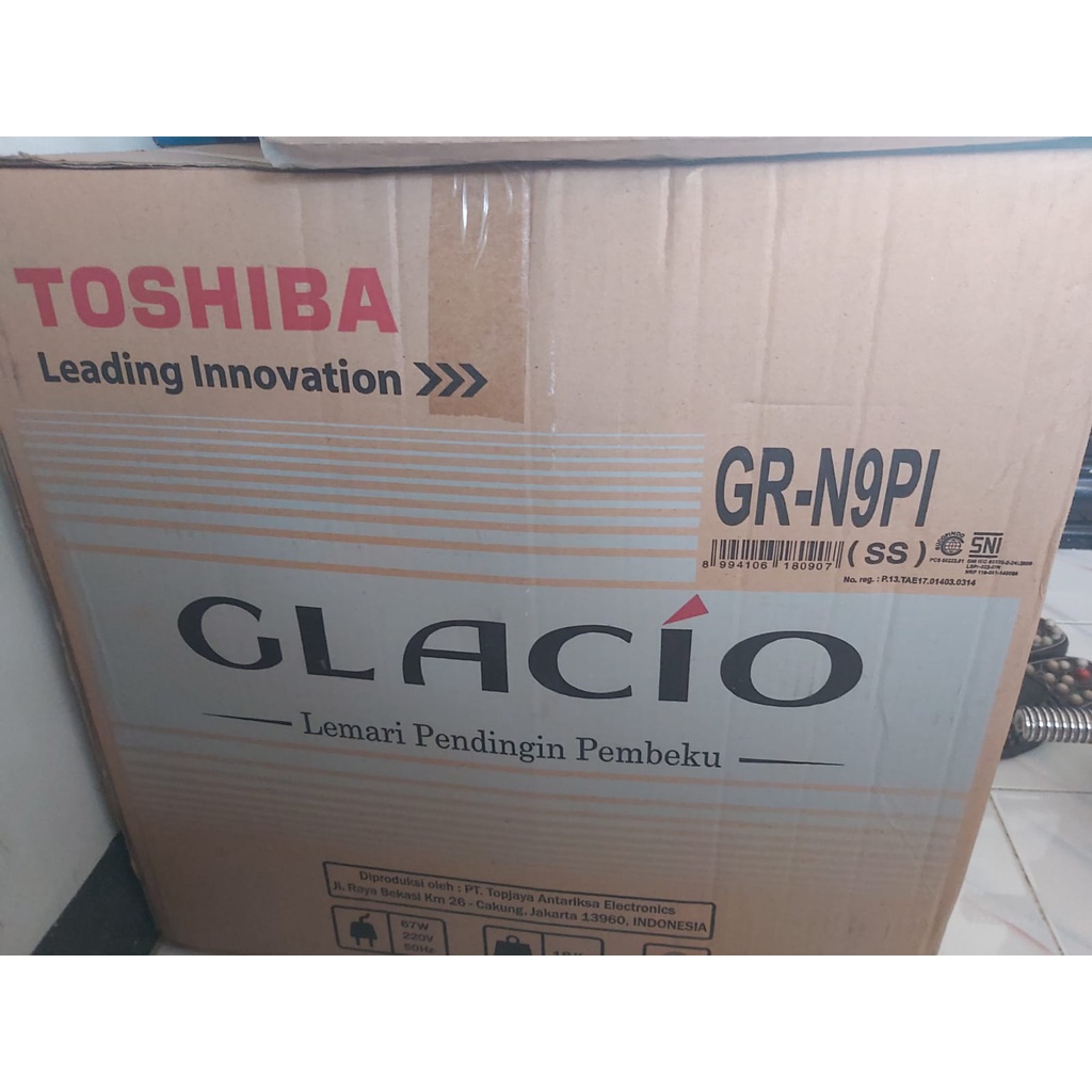 [ CUCI GUDANG ] Kulkas Toshiba Portable GR-N9PI