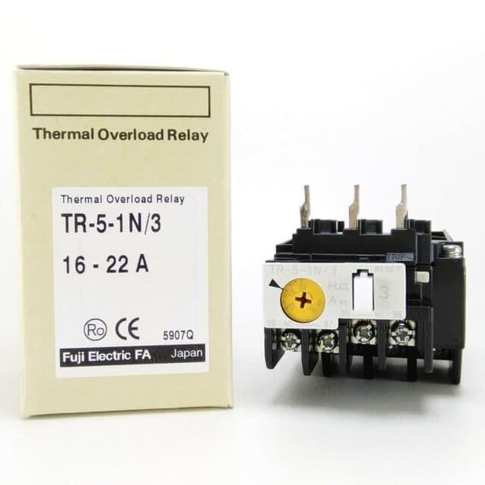 Relay New Thermal Overload Fuji Relay Overload Tr-5-1N/3 Fuji Electric