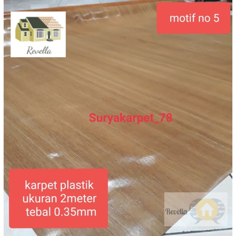 KARPET PLASTIK KARPET LANTAI VINYL PLASTIK LEBAR 2m per 1 roll