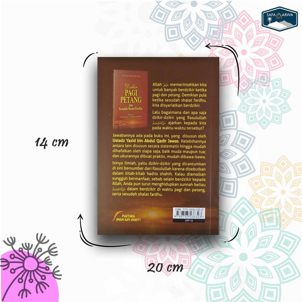DZIKIR  PAGI PETANG DAN SESUDAH SHALAT FARDHU (PUSTAKA IMAM ASY SYAFI'I)-6