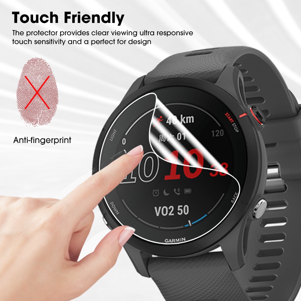 1 / 2 Pcs Pelindung Layar Smartwatch Garmin Forerunner 255 / Garmin Forerunner 255