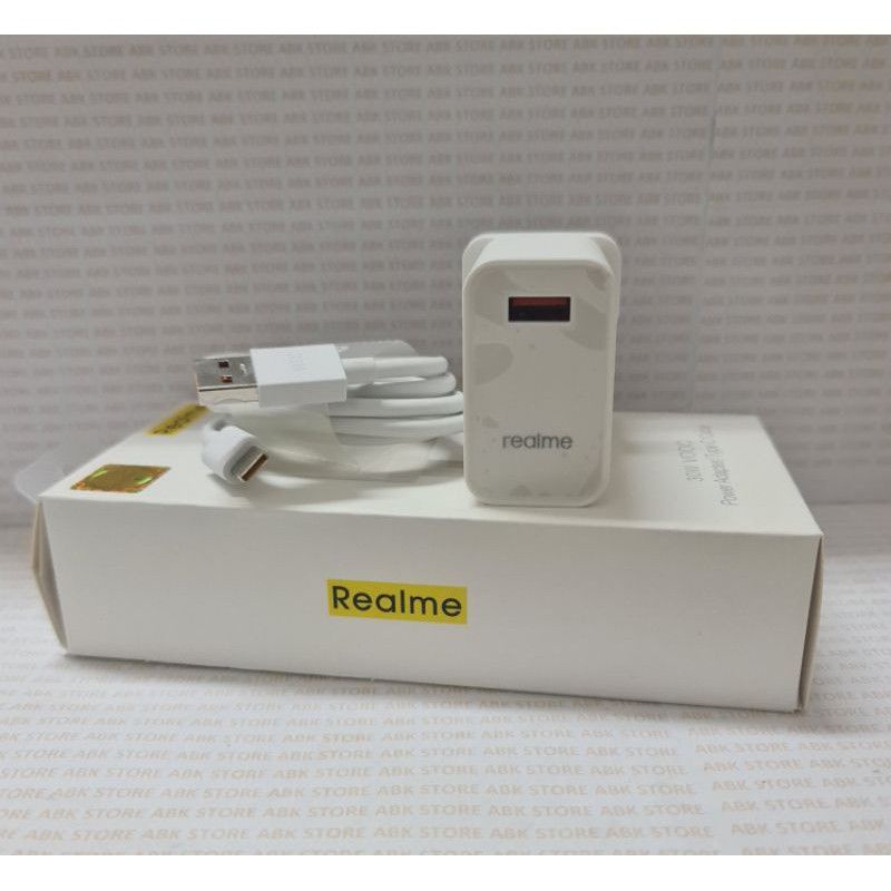 TRAVEL CHARGER CASSAN CASAN REALME 6 7 PRO FAST CHARGING TYPE C ORIGINAL