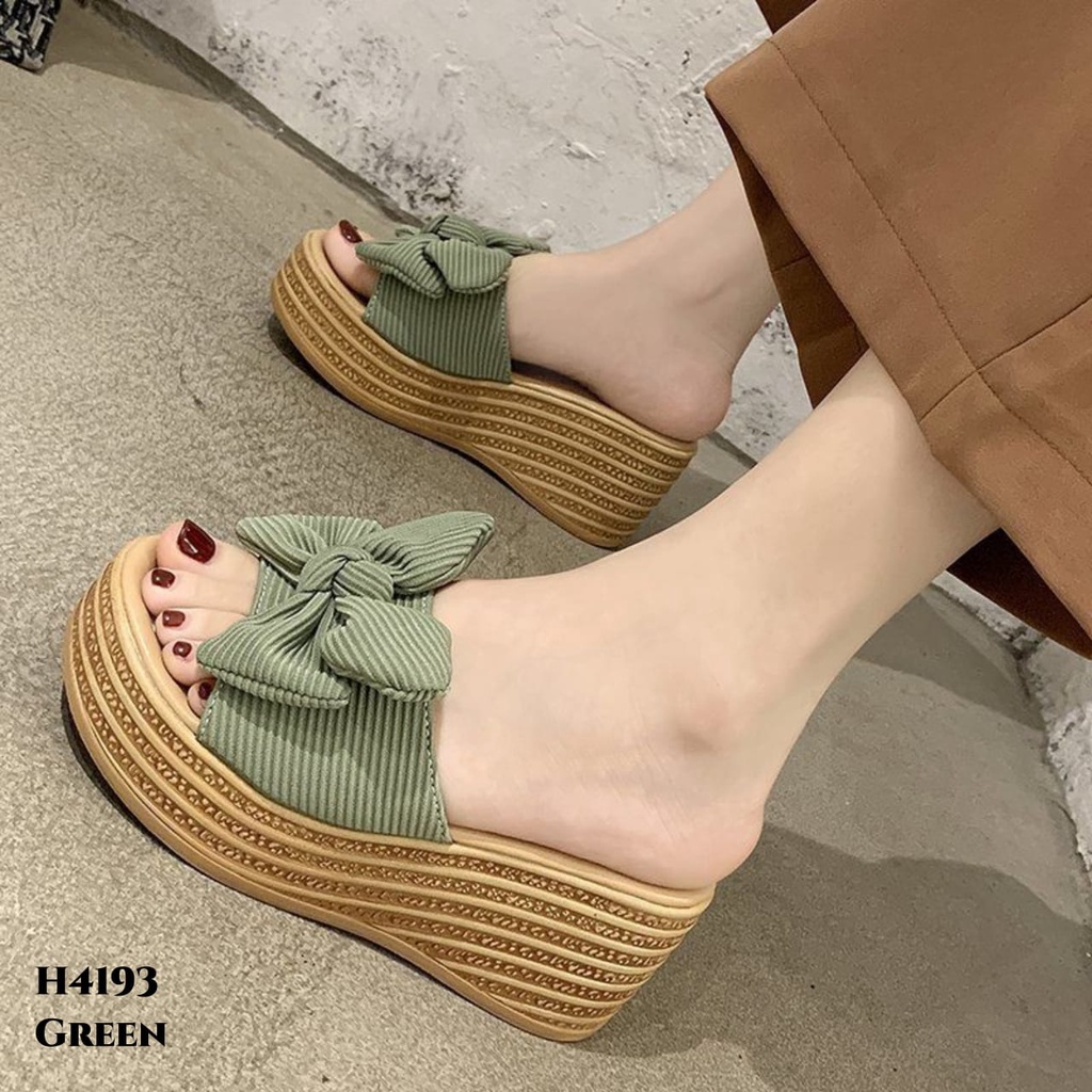 PRF Wedges sandals Ribbon H4193