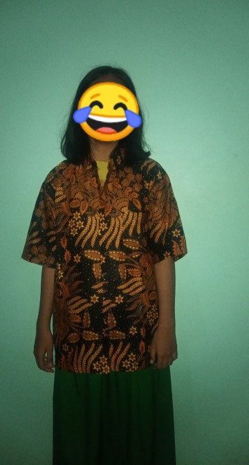 Batik Couple Keluarga Sania Ruffle Ori Ndoro Jowi Dnt Motif Manggar