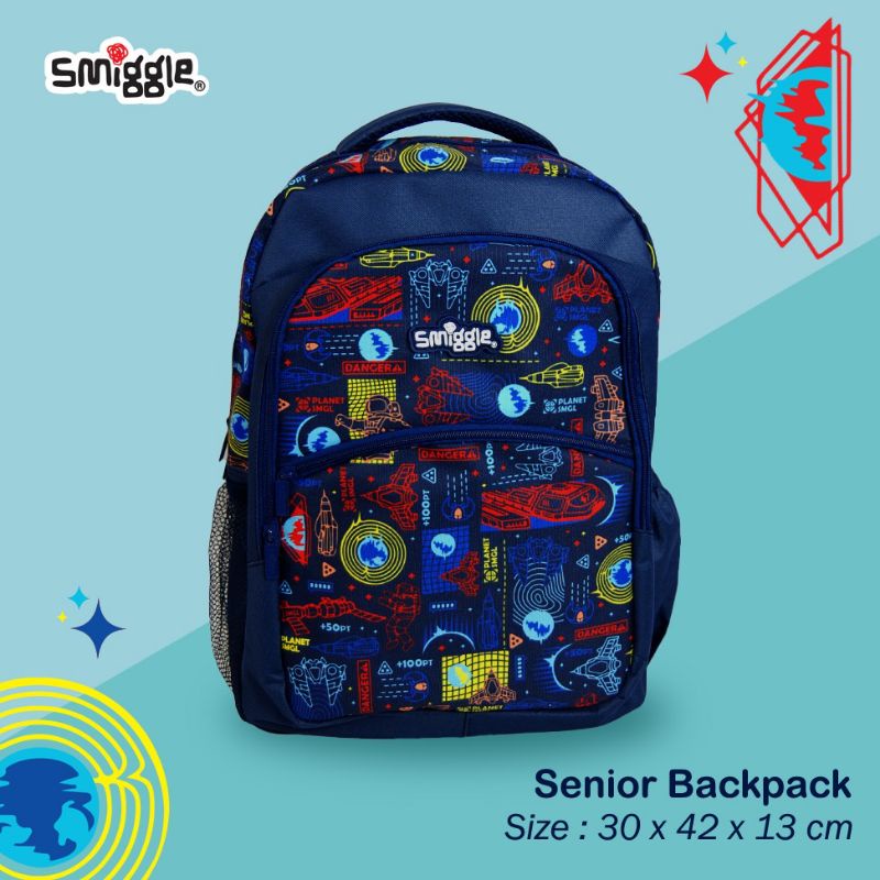 Smiggle Astronot /Tas Smiggle,/Tas ransel smiggle