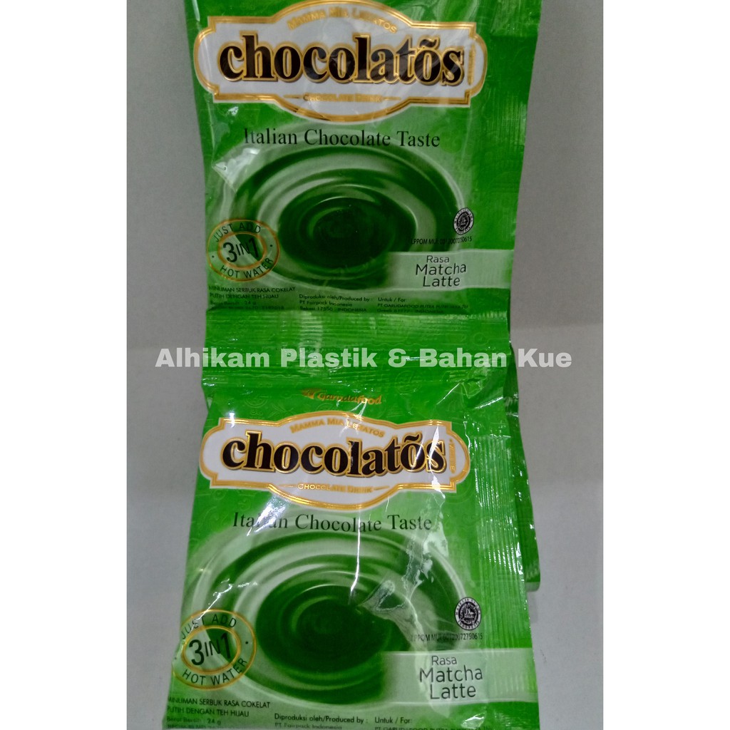 

Chocolatos Matcha Latte Drink Sachet